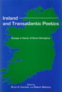 Cover: Ireland and Transatlantic Poetics: Essays in Honor of Denis Donoghue