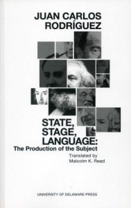 Cover: State, Stage, Language: The Production of the Subject