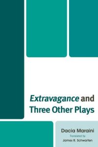 Cover: Extravagance and Three Other Plays