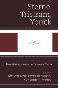 Cover: Sterne, Tristram, Yorick: Tercentenary Essays on Laurence Sterne