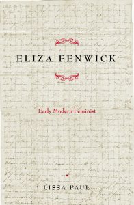 Cover: Eliza Fenwick: Early Modern Feminist