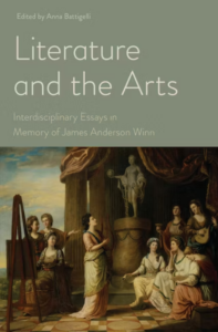 Cover: Literature and the Arts: Interdisciplinary Essays in Memory of James Anderson Winn
